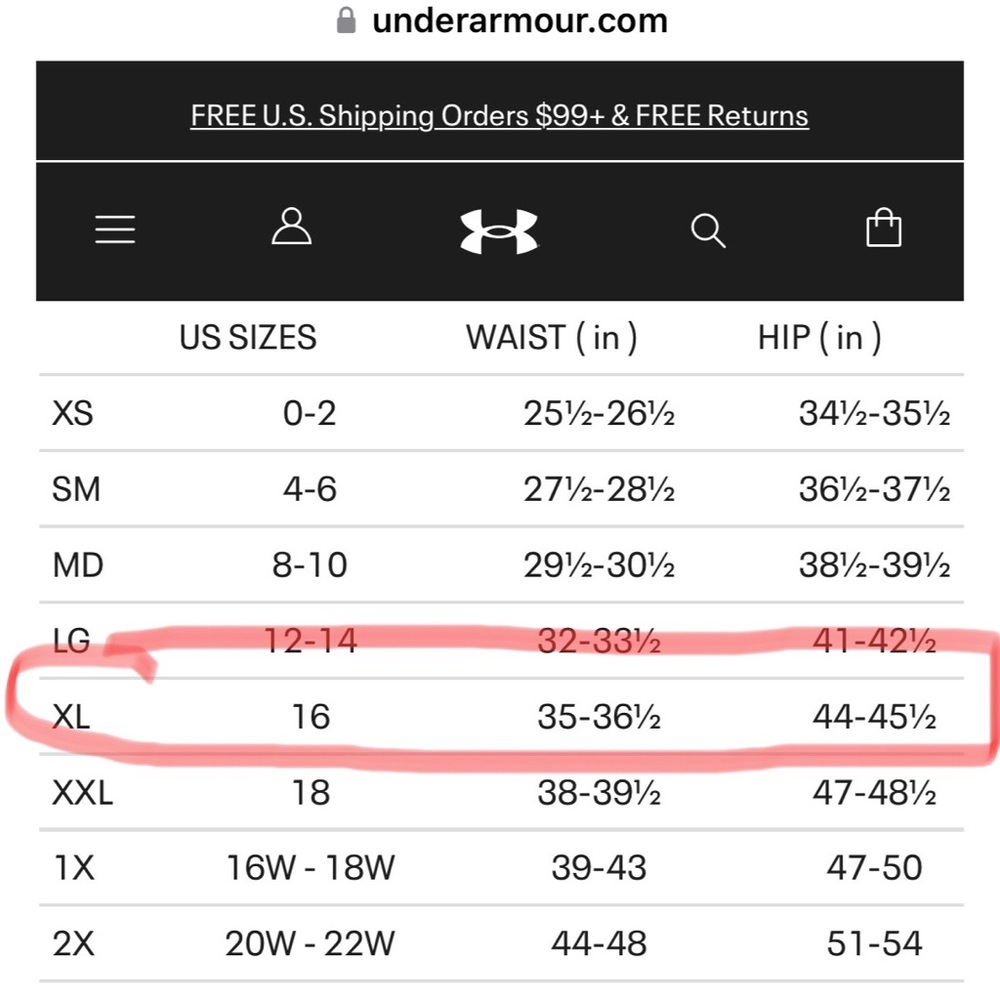 NWT Under Armour Heat Gear Skort XL Black Pink - Picture 14 of 14